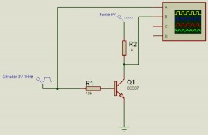 FIG 3 Esquema Elétrico do conversor de nível 3Vpp para 5Vpp